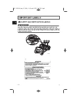 Предварительный просмотр 9 страницы Yamaha DR2E17 Owner'S/Operator'S Manual