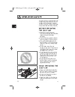Preview for 13 page of Yamaha DR2E17 Owner'S/Operator'S Manual