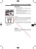 Preview for 41 page of Yamaha DRIVE 2 DR2 PTV QUIETECH 2021 Owner'S/Operator'S Manual