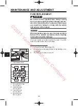 Preview for 44 page of Yamaha DRIVE 2 DR2 PTV QUIETECH 2021 Owner'S/Operator'S Manual