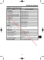 Preview for 57 page of Yamaha DRIVE 2 DR2 PTV QUIETECH 2021 Owner'S/Operator'S Manual