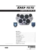 Preview for 1 page of Yamaha Druid Pro DD-55 Service Manual