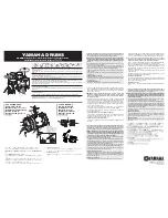 Yamaha Drums Assembly Manual preview