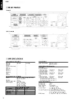 Preview for 6 page of Yamaha DRX-1 Service Manual