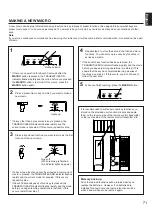 Предварительный просмотр 73 страницы Yamaha DSP-A1 Owner'S Manual