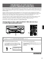 Предварительный просмотр 278 страницы Yamaha DSP-A1 Owner'S Manual