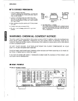 Предварительный просмотр 2 страницы Yamaha DSP-A1000 Service Manual