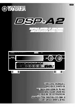 Preview for 1 page of Yamaha DSP-A2 Owner'S Manual