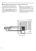 Preview for 22 page of Yamaha DSP-A2 Owner'S Manual