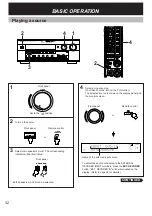 Preview for 34 page of Yamaha DSP-A2 Owner'S Manual