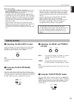 Preview for 41 page of Yamaha DSP-A2 Owner'S Manual