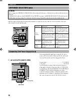 Preview for 18 page of Yamaha DSP-A5 Owner'S Manual