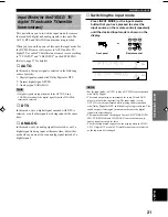 Preview for 23 page of Yamaha DSP-A5 Owner'S Manual