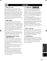 Preview for 51 page of Yamaha DSP-A5 Owner'S Manual