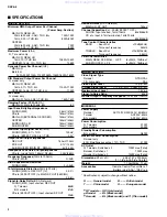 Предварительный просмотр 4 страницы Yamaha DSP-A5 Service Manual