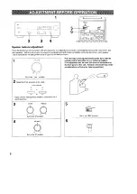 Предварительный просмотр 8 страницы Yamaha DSP-A500 Owner'S Manual