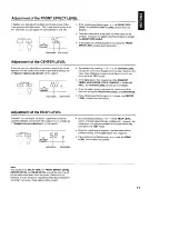 Предварительный просмотр 17 страницы Yamaha DSP-A500 Owner'S Manual