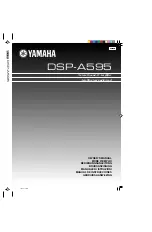 Preview for 1 page of Yamaha DSP-A595 Owner'S Manual