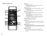 Предварительный просмотр 20 страницы Yamaha DSP -A780 Operation Manual