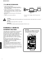 Предварительный просмотр 2 страницы Yamaha DSP-AX1/RX-V1 Service Manual