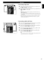 Предварительный просмотр 19 страницы Yamaha DSP-AX1 Owner'S Manual