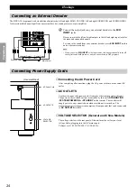 Предварительный просмотр 26 страницы Yamaha DSP-AX1 Owner'S Manual