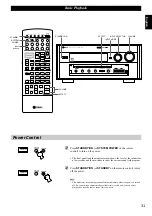 Предварительный просмотр 33 страницы Yamaha DSP-AX1 Owner'S Manual