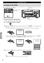 Предварительный просмотр 40 страницы Yamaha DSP-AX1 Owner'S Manual