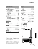 Preview for 5 page of Yamaha DSP-AX1 Service Manual