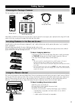 Preview for 5 page of Yamaha DSP-AX2 Owner'S Manual