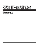 Preview for 100 page of Yamaha DSP-AX361 Service Manual