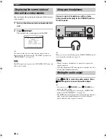 Preview for 36 page of Yamaha DSP-AX463 Owner'S Manual