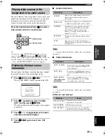 Preview for 37 page of Yamaha DSP-AX463 Owner'S Manual