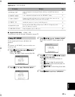 Preview for 51 page of Yamaha DSP-AX463 Owner'S Manual