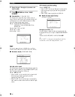 Preview for 58 page of Yamaha DSP-AX463 Owner'S Manual