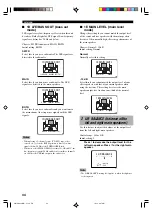 Предварительный просмотр 36 страницы Yamaha DSP-AX620 Owner'S Manual