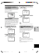 Предварительный просмотр 37 страницы Yamaha DSP-AX620 Owner'S Manual