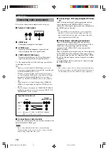 Предварительный просмотр 12 страницы Yamaha DSP-AX640SE Owner'S Manual