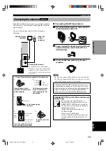 Предварительный просмотр 15 страницы Yamaha DSP-AX640SE Owner'S Manual