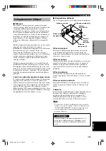 Предварительный просмотр 257 страницы Yamaha DSP-AX640SE Owner'S Manual