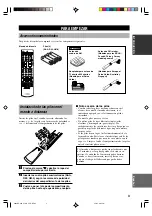 Предварительный просмотр 305 страницы Yamaha DSP-AX640SE Owner'S Manual