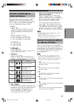 Предварительный просмотр 323 страницы Yamaha DSP-AX640SE Owner'S Manual