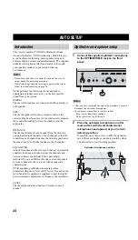 Предварительный просмотр 26 страницы Yamaha DSP-AX757SE Owner'S Manual