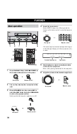 Предварительный просмотр 32 страницы Yamaha DSP-AX757SE Owner'S Manual