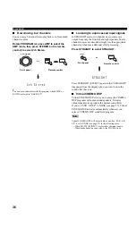 Предварительный просмотр 38 страницы Yamaha DSP-AX757SE Owner'S Manual