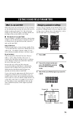 Предварительный просмотр 81 страницы Yamaha DSP-AX757SE Owner'S Manual