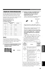 Предварительный просмотр 263 страницы Yamaha DSP-AX757SE Owner'S Manual