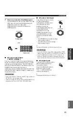 Предварительный просмотр 321 страницы Yamaha DSP-AX757SE Owner'S Manual