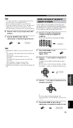 Предварительный просмотр 459 страницы Yamaha DSP-AX757SE Owner'S Manual