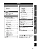 Предварительный просмотр 3 страницы Yamaha DSP-AX861SE Owner'S Manual